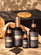 Rose Oil Complete Face & Body Set | Rose Water, Facial Oil, Eye Oil & Body Oil