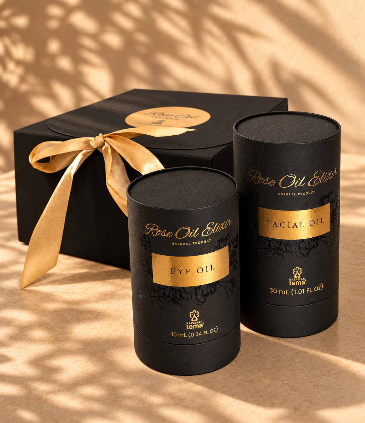 Rose Oil Nourishing Set | Facial Oil & Eye Oil