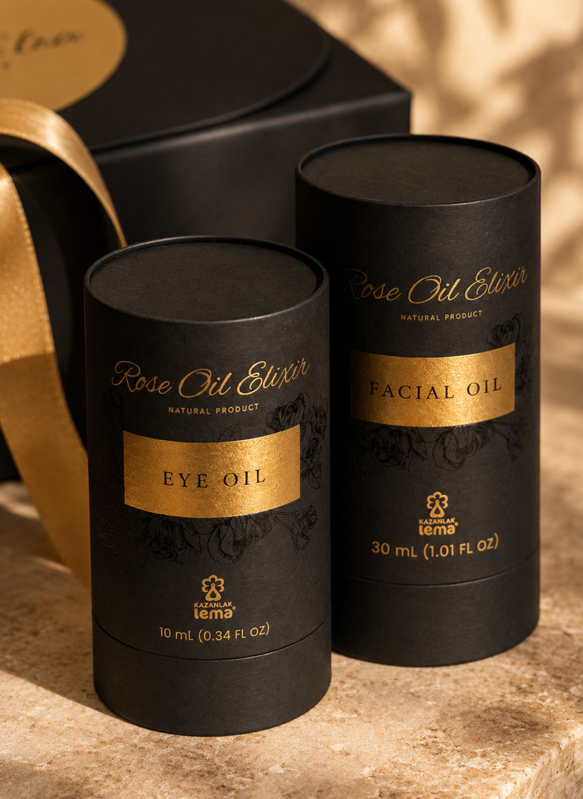 Rose Oil Nourishing Set | Facial Oil & Eye Oil