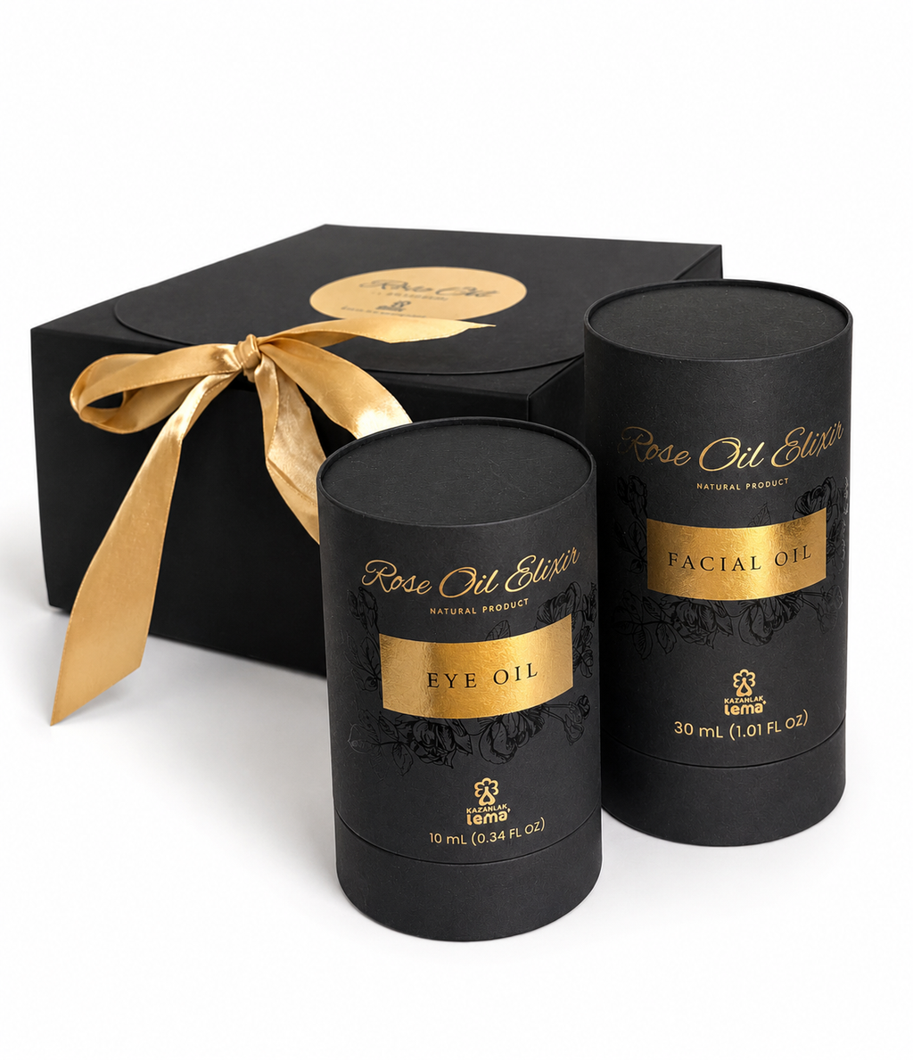 Rose Oil Skincare Set - Essentials | Facial Oil and Eye Oil