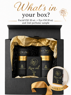 Rose Oil Skincare Set - Essentials | Facial Oil and Eye Oil